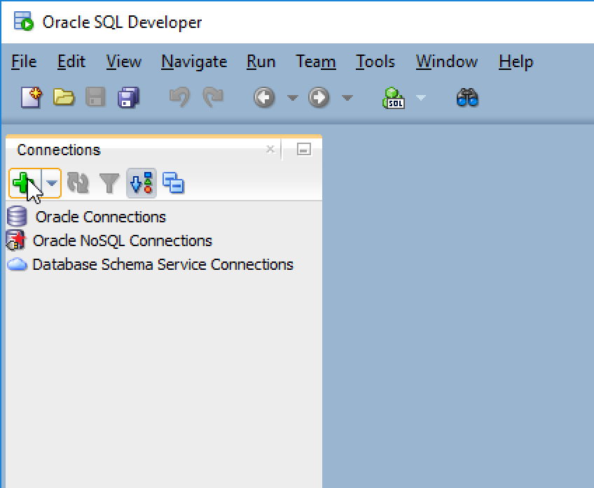Oracle Database 18c XE SQLDeveloper New Connection