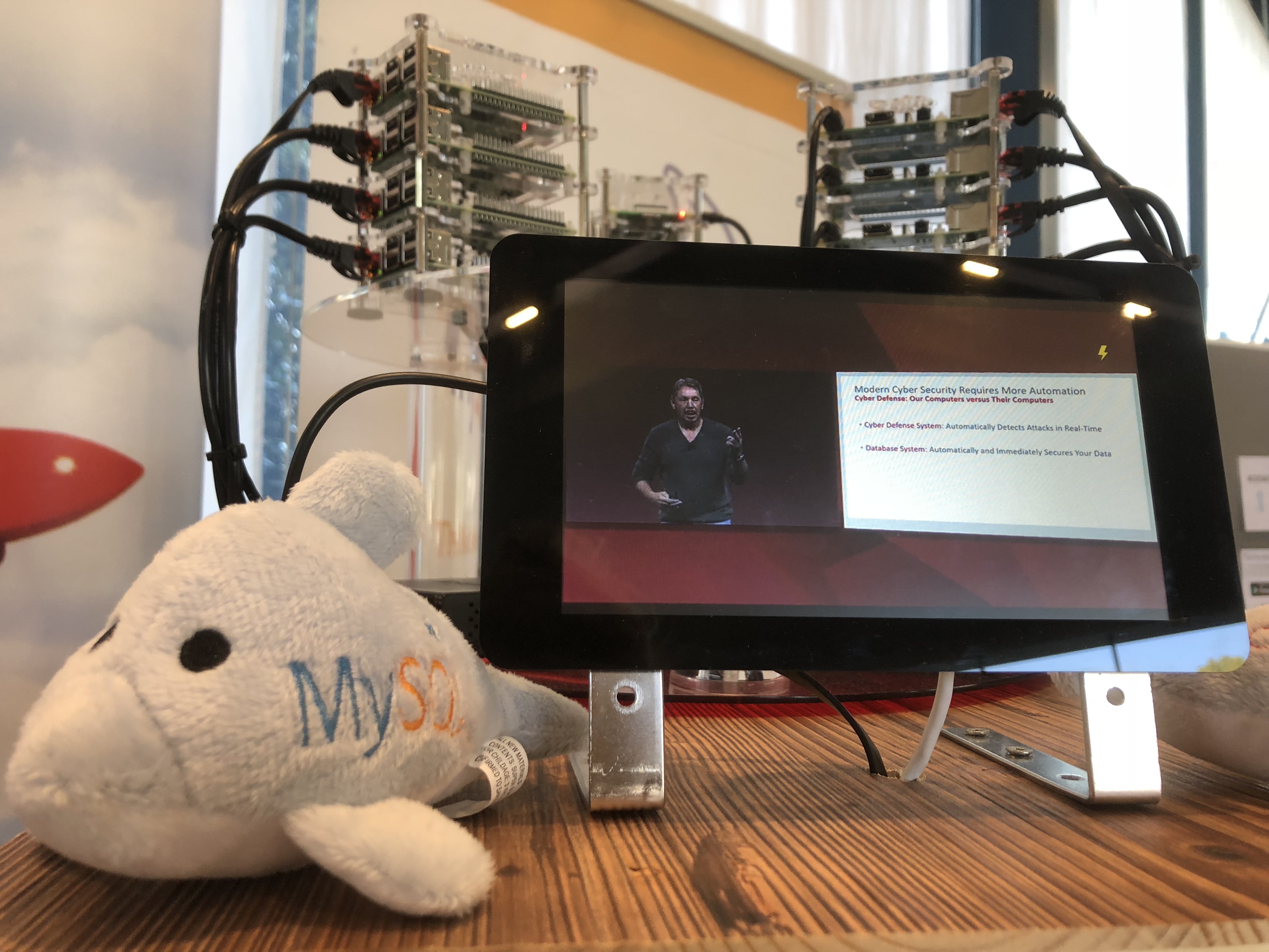 Raspberry Pi Cluster Small Video Streaming